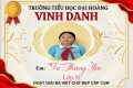 VINH DANH ĐỘI TUYỂN VIẾT CHỮ ĐÚNG VÀ ĐẸP CẤP CỤM   CỦA TRƯỜNG TIỂU HỌC ĐẠI HOÀNG